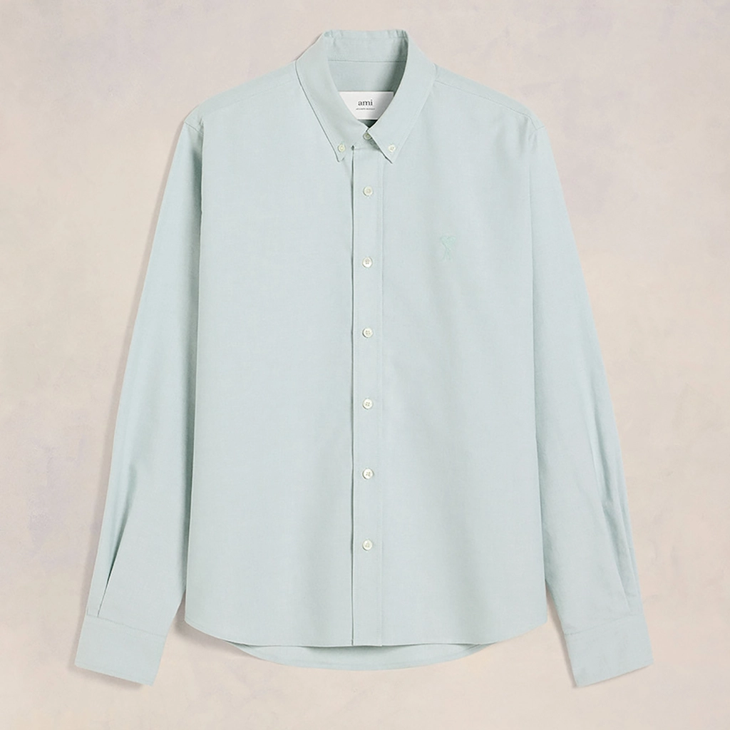AMI Paris Cotton-Corduroy Classic Fit Shirt - XL